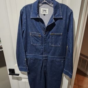 NWT Vintage Modern Lee Union Alls Jumpsuit Coveralls Woman's S Blue Jean Denim